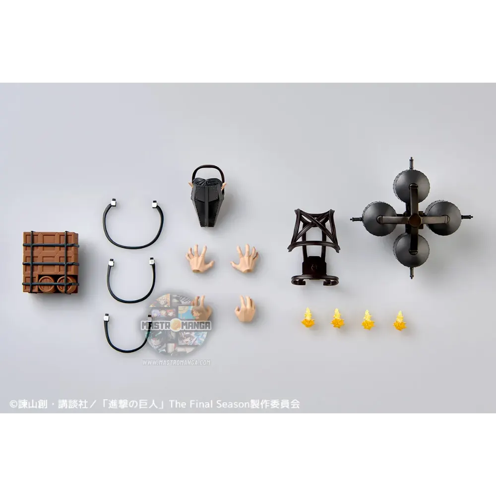 Cart Titan Attack on Titan – The Final Season Revoltech Amazing Yamaguchi