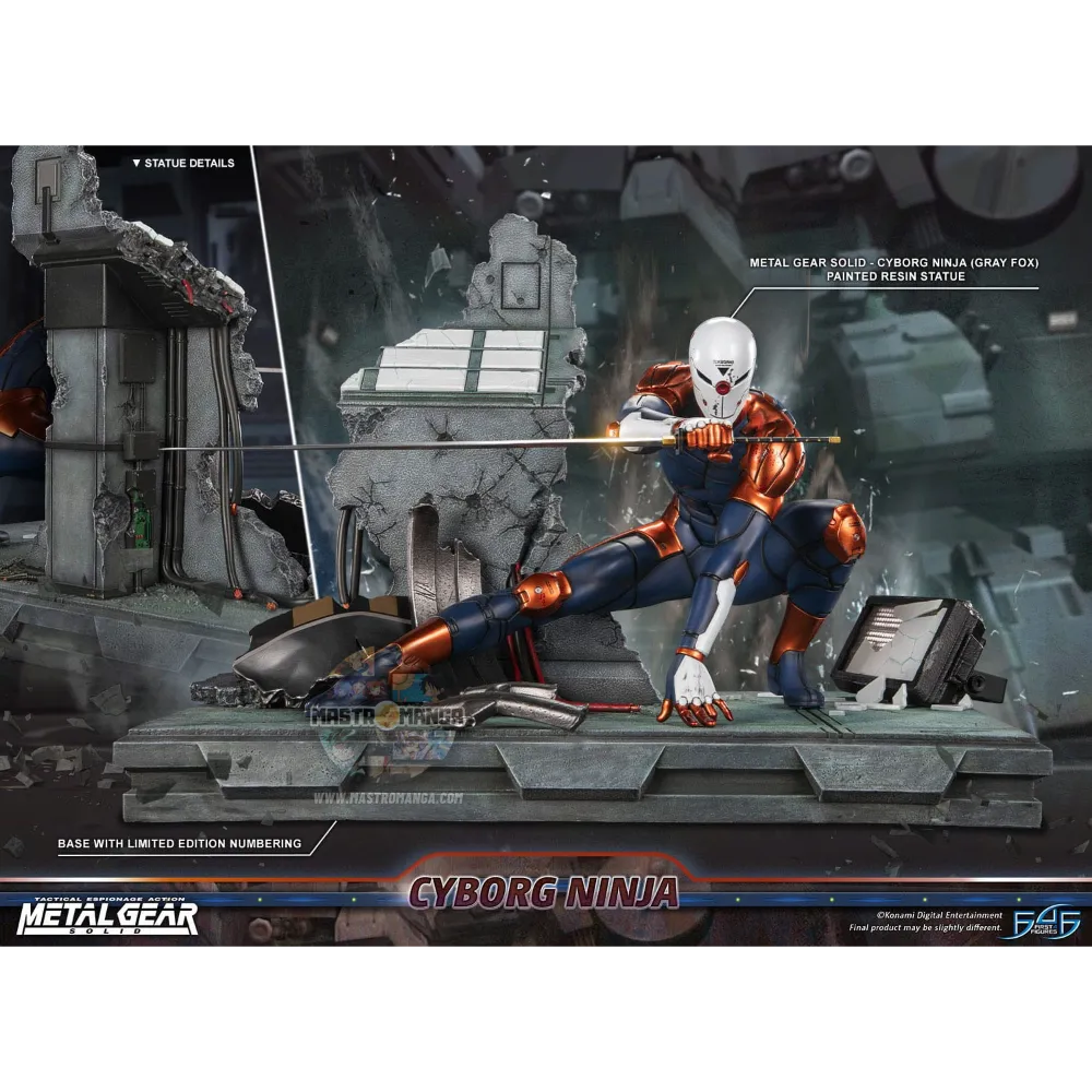 Cyborg Ninja (Gray Fox) Metal Gear Solid First4Figures – MastroManga