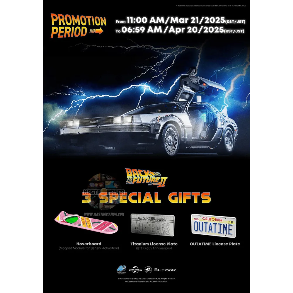 Delorean Back To The Future Part 2 Scale Vehicle