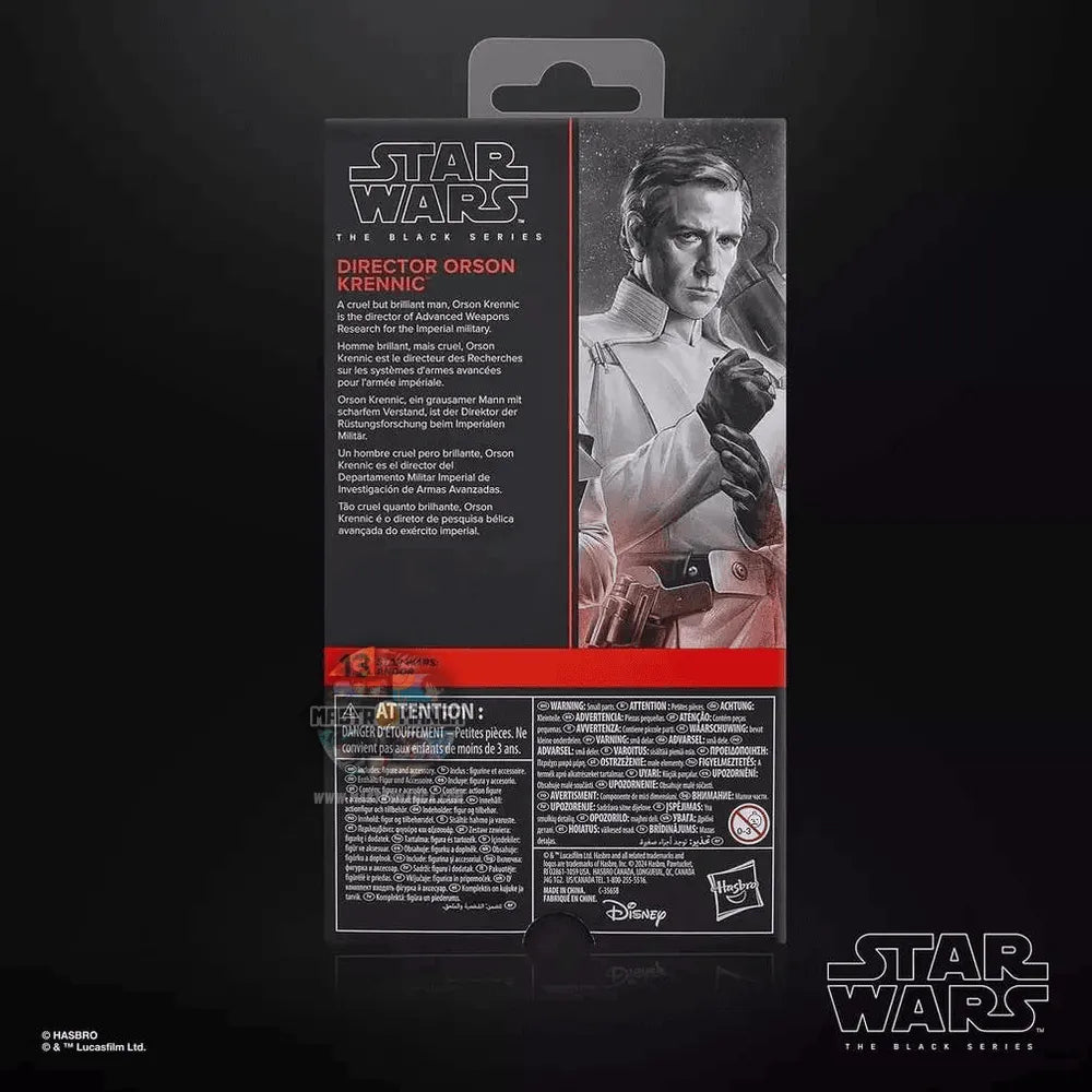 Director Orson Krennic Star Wars Andor Black Series