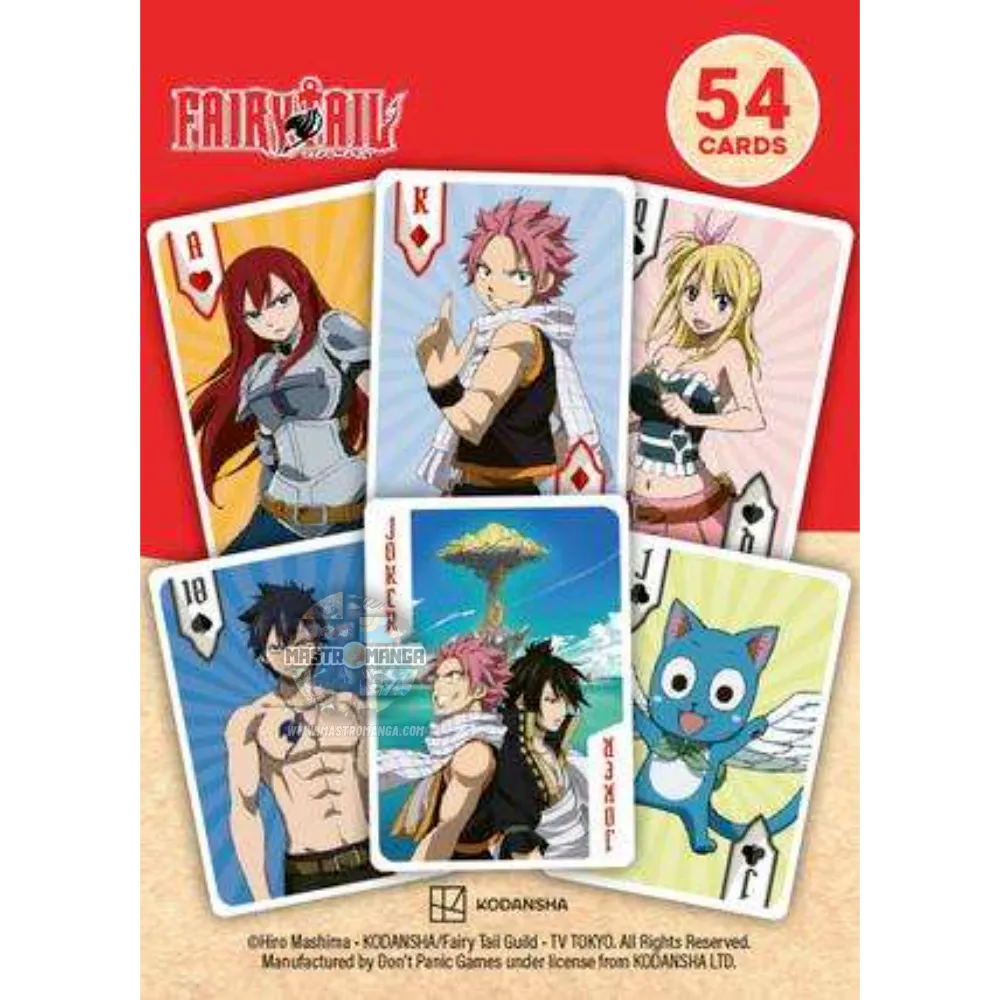 Fairy Tail Playing Cards