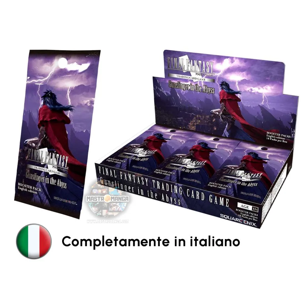 Final Fantasy Gunslinger In The Abyss Box Trading Card Game (ITA) MastroManga Final Fantasy Gunslinger In The Abyss Box Trading Card Game (ITA) MastroManga