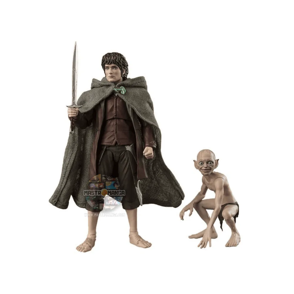 Frodo Baggins & Gollum Set Lord Of The Rings Fellowship S.H.Figuarts