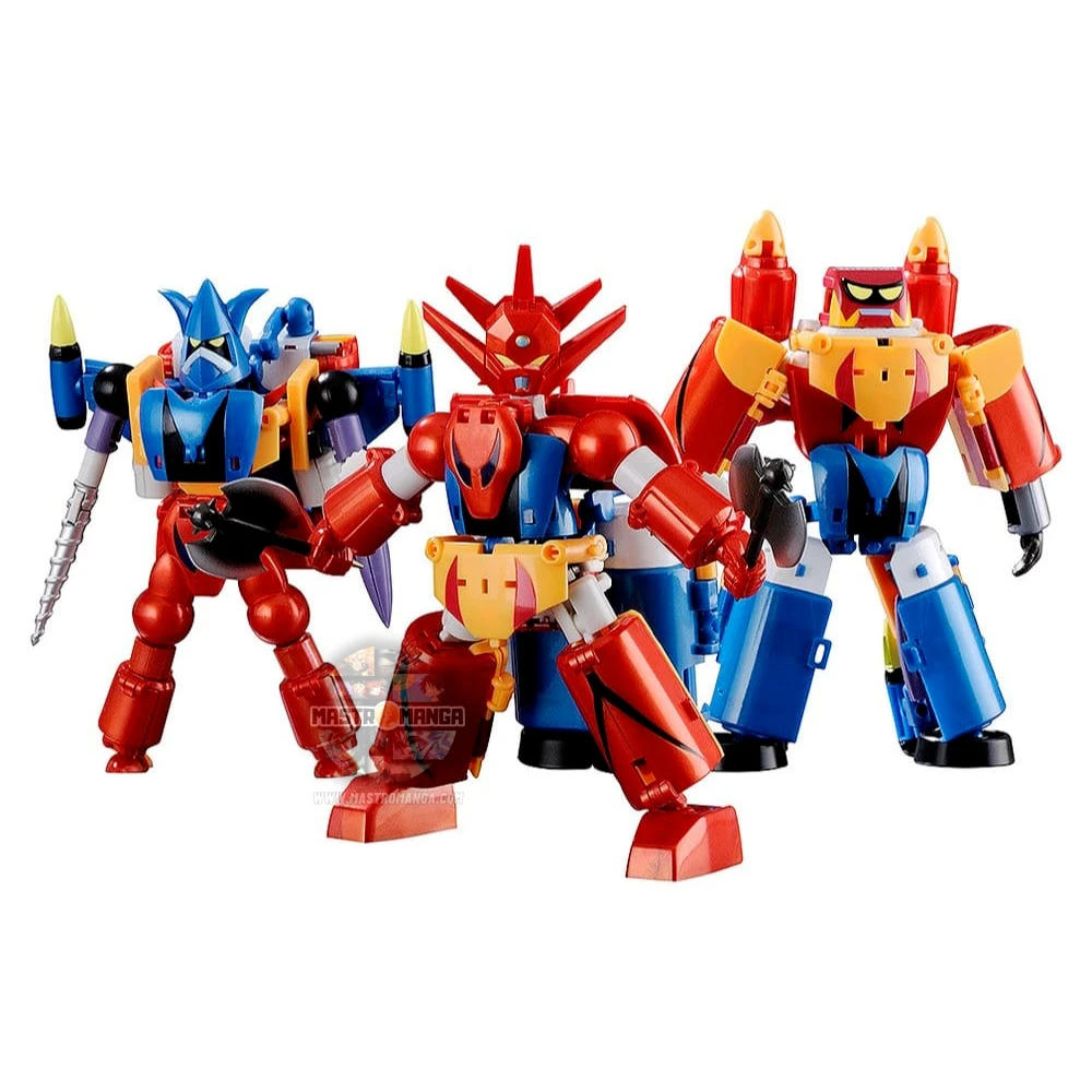Getter Robo G Dynamic Change Mini Fig Set
