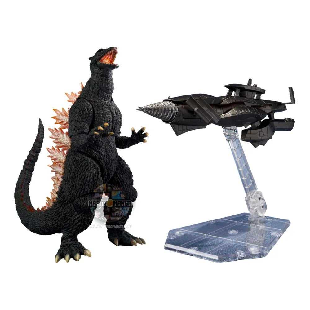 Godzilla 2004 Heat Ray Ver. VS New Gotengo S.H.MonsterArts