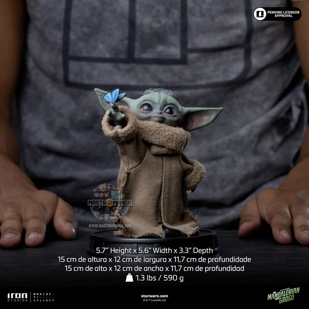 Grogu Butterfly Wonder The Mandalorian & Grogu Movie Legacy Replica