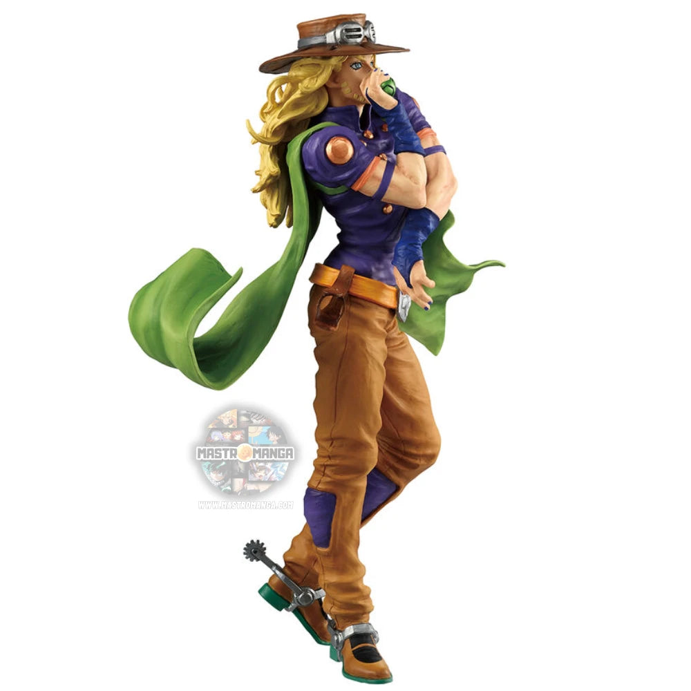 Gyro Zeppeli JoJo's Bizarre Adventure Steel Ball Run Ichibansho MASTERLISE Banpresto - Figure ufficiale del carismatico maestro dello Steel Ball con design iconico e denti dorati