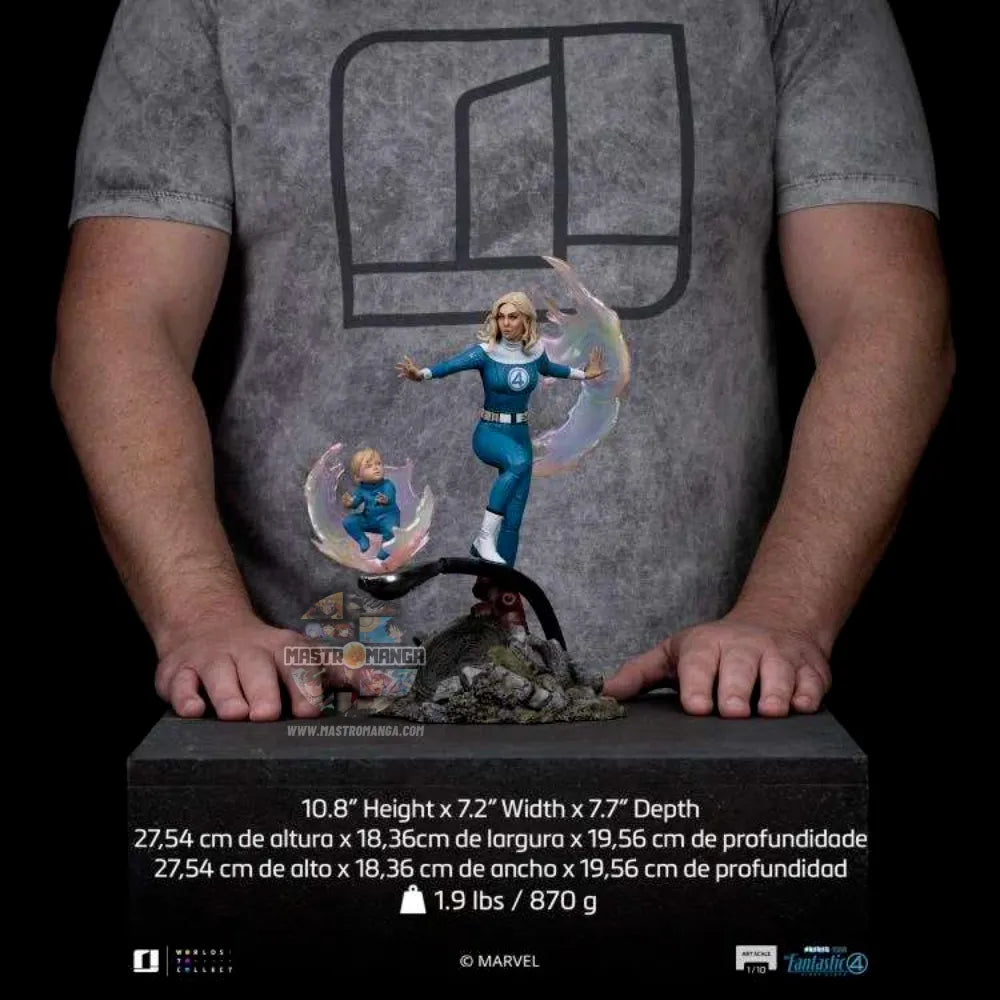 Invisible Woman And Franklin Fantastic Four First Steps