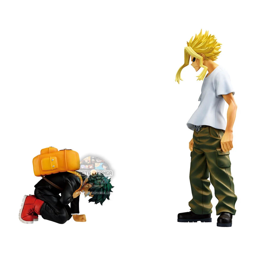 Izuku Midoriya & All Might My hero Academia The Story Of How He Became The Greatest Hero Ichibansho MASTERLISE PLUS