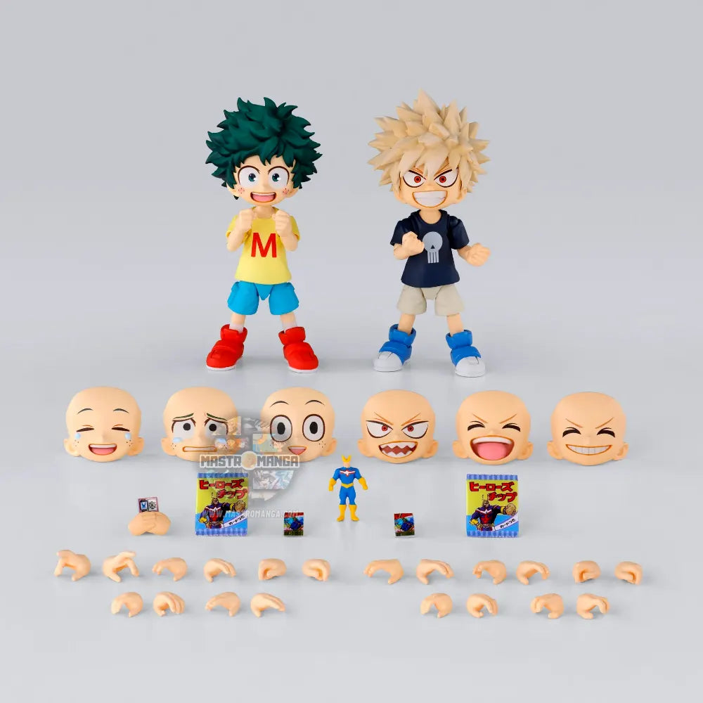 Izuku Midoriya & Katsuki Bakugo Childhood Set My Hero Academia S.H.Figuarts