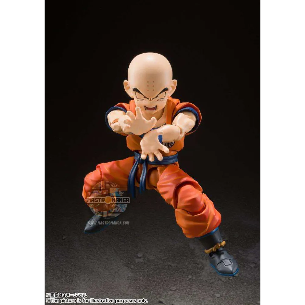 Krillin Earth Strong Man Dragon Ball Z S.H.Figuarts Reissue