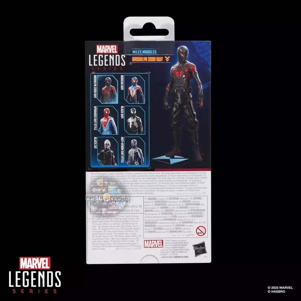Miles Morales Brooklyn 2099 Suit Spider-Man 2 Marvel Legends Gamerverse