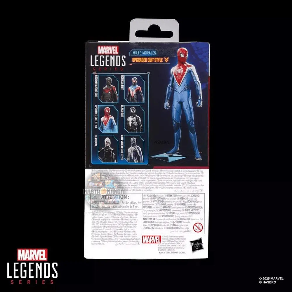 Miles Morales Upgraded Suit Spider-Man 2 Marvel Legends Gamerverse