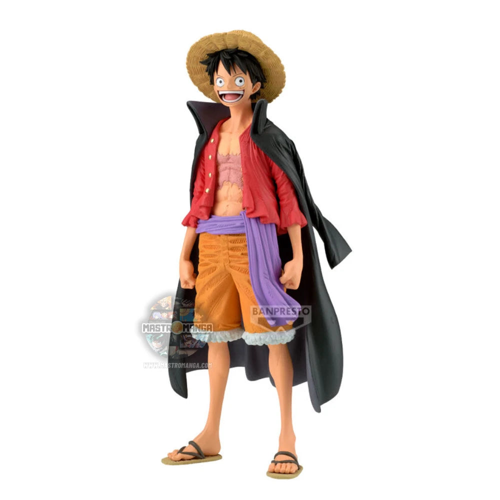 Monkey D. Luffy The Anime One Piece Figure Premium Banpresto - Figure ufficiale del protagonista con stile fedele all'estetica originale dell'anime e colori vividi