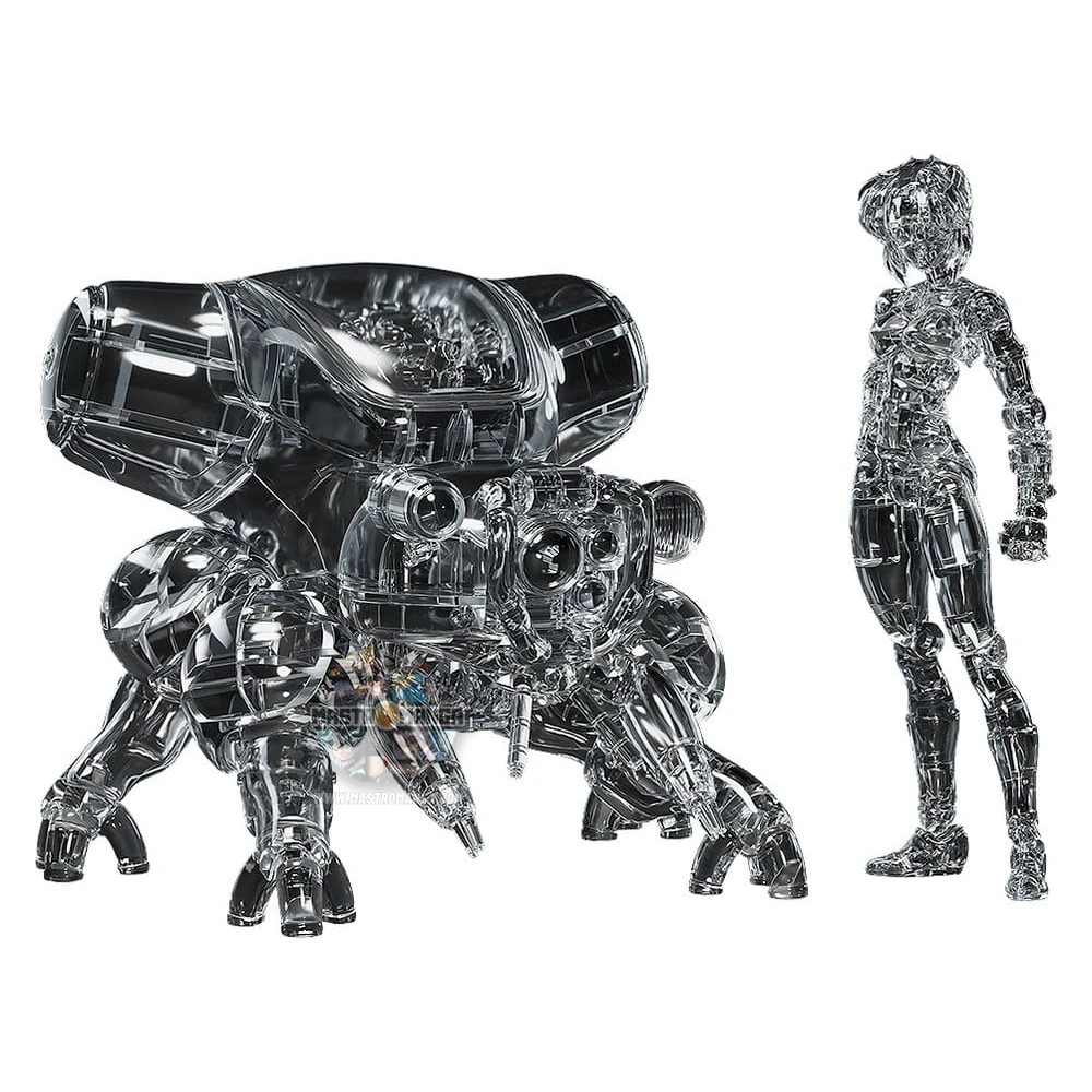 Motoko Kusanagi Fuchikoma Thermopatic Camouflage Ghost in the Shell PLAMAX Model Kit