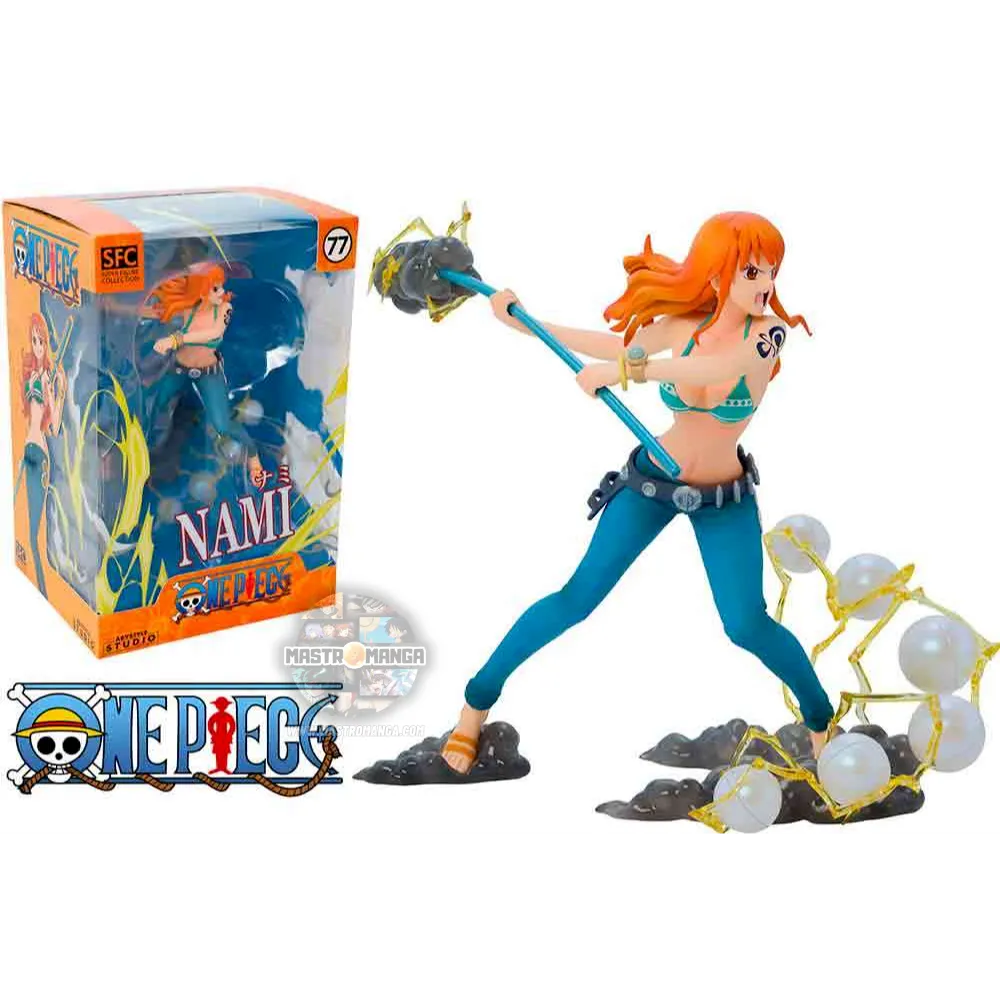 Nami Battle Mode One Piece Super Figure Collection