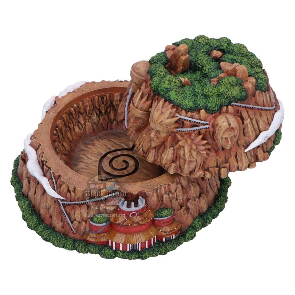 Hokage Rock Box Naruto Nemesis Now - Cofanetto da collezione ufficiale ispirato al leggendario monumento degli Hokage del Villaggio della Foglia