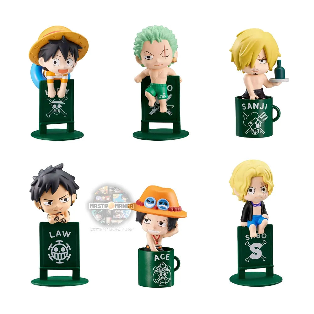 One Piece Ochatomo Series Pirates Vacance Display