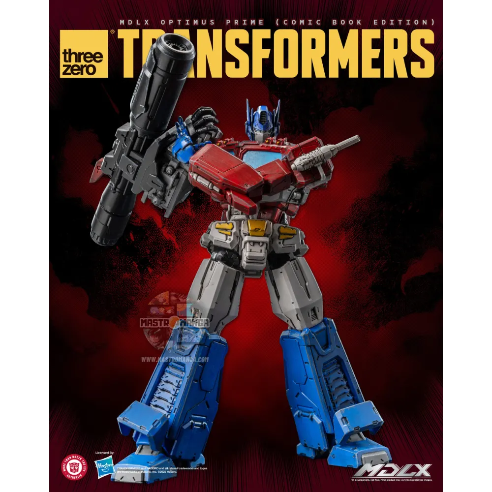 Optimus Prime Transformers MDLX Comic Book Edition