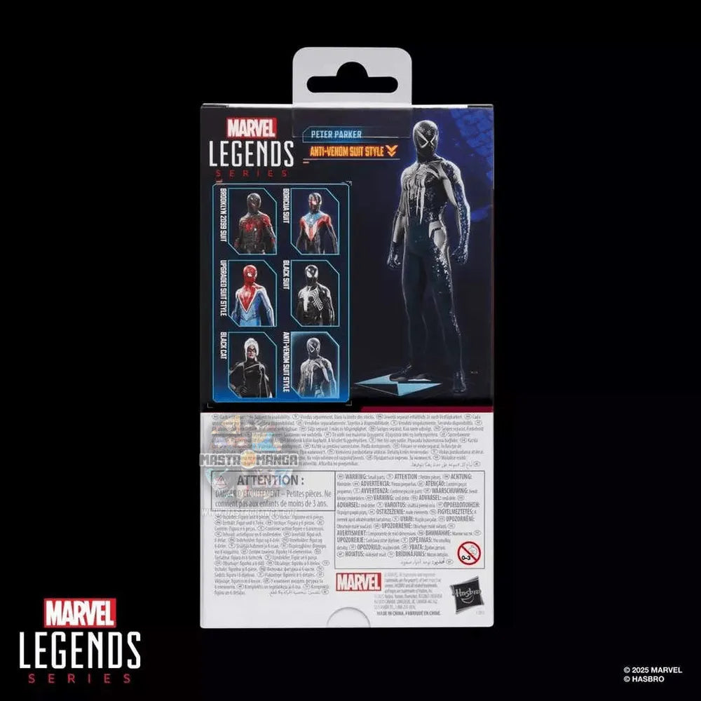Peter Parker Anti-Venom Suit Spider-Man 2 Marvel Legends Gamerverse