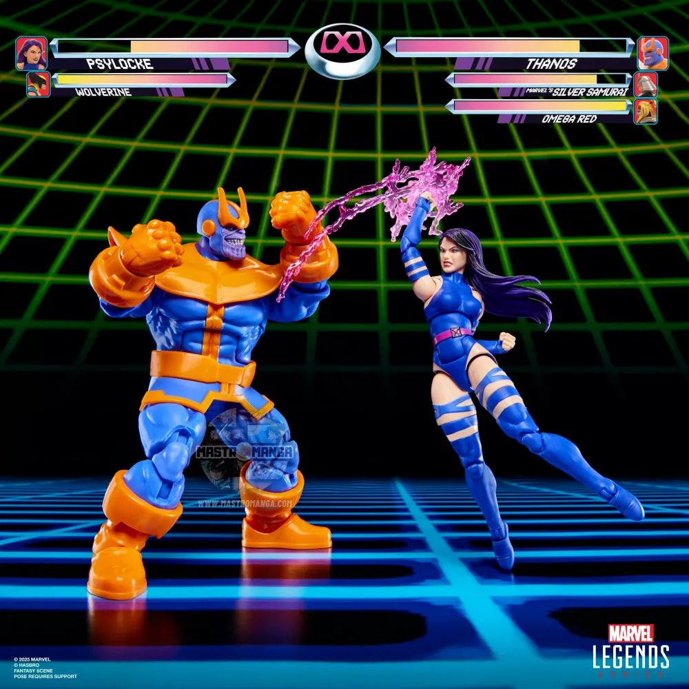 Psylocke Vs Thanos Marvel Legends Gamerverse