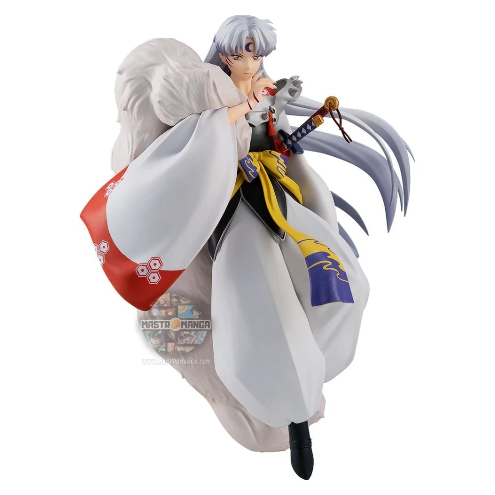 Rerelease della figure Sesshomaru Inuyasha POP UP PARADE Good Smile Company con l'iconica pelliccia Mokomoko e sguardo demoniaco