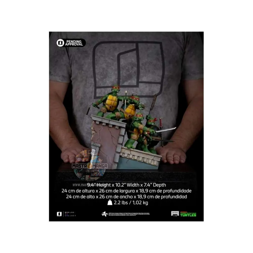 Set Teenage Mutant Ninja Turtles Kevin Eastman Version