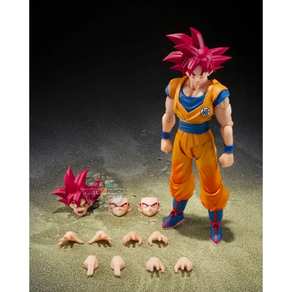 Son Goku Super Saiyan God God Aura Dragon Ball Super S.H.Figuarts