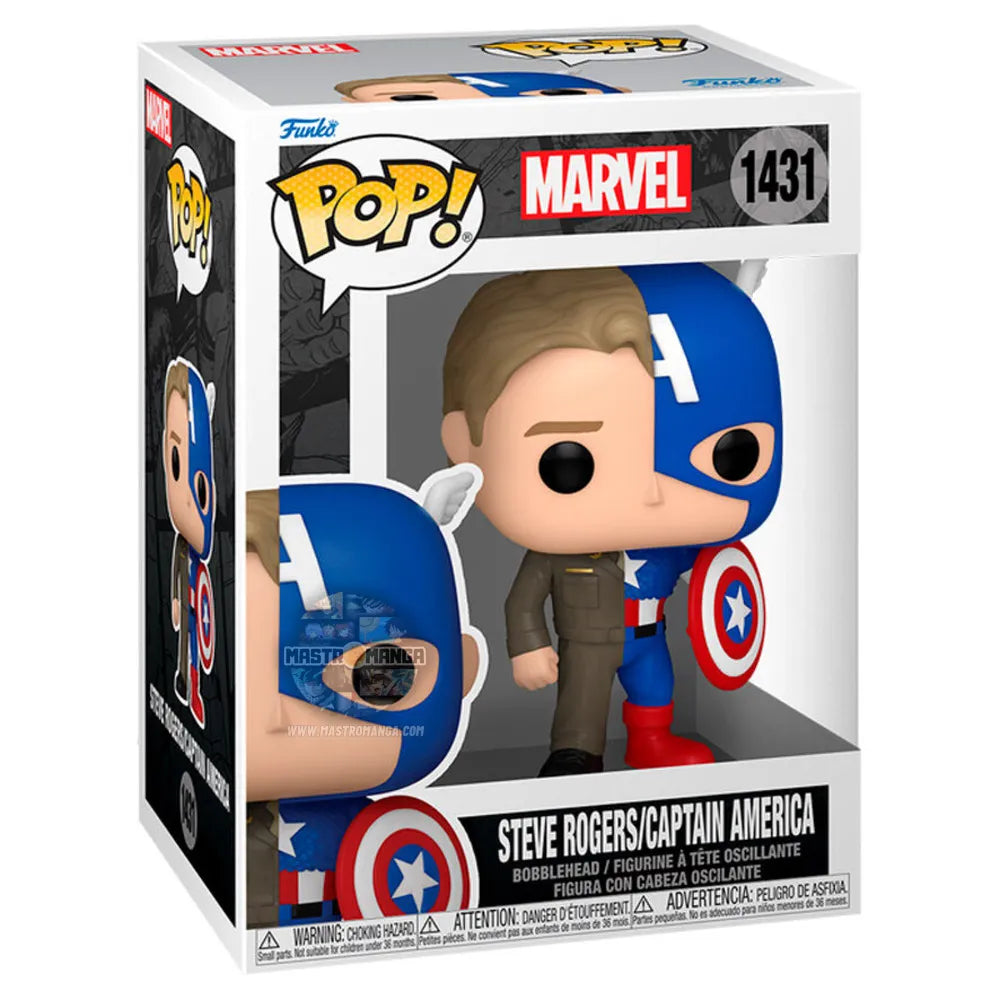 Steve Rogers/Capitan America Marvel Funko POP! 1431 – MastroManga