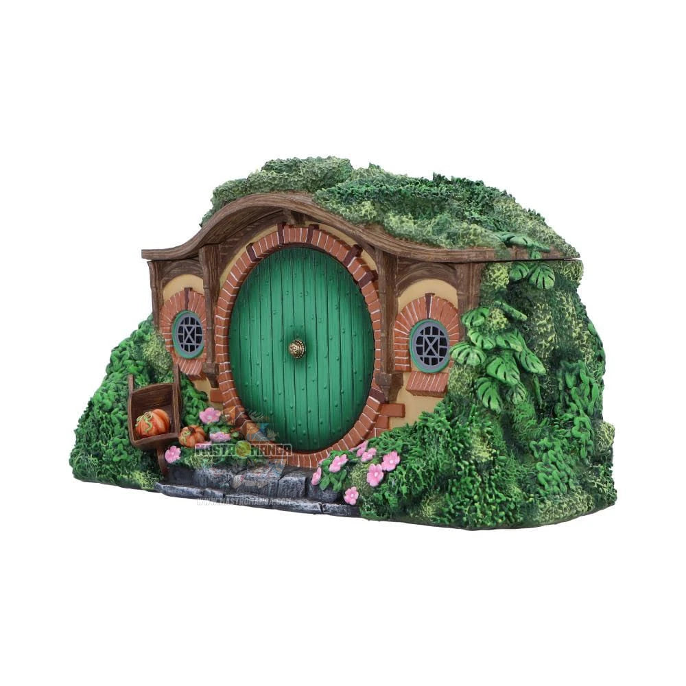 Scrigno decorativo The Shire Box Il Signore degli Anelli Nemesis Now con porta di Casa Baggins
