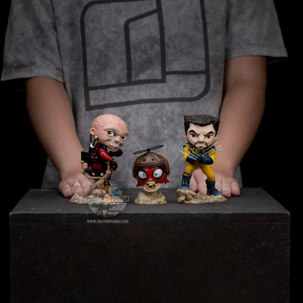 Wolverine Unmasked Deadpool And Wolverine Minico