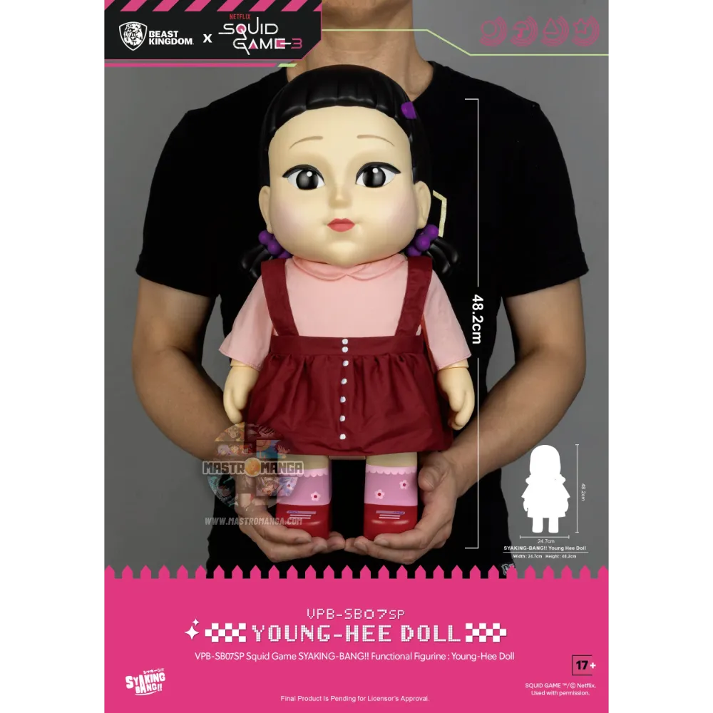 Syaking Bang Young Hee Doll Squid Game Netflix S3 Functional Figure