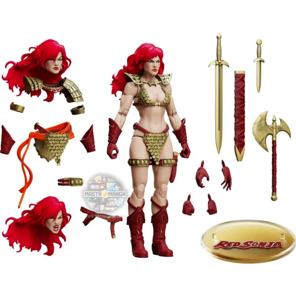 Red Sonja Limited Gold And Red Epic Hacks
