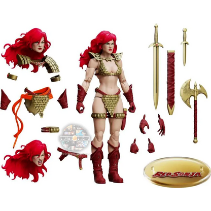 Red Sonja Limited Gold And Red Epic Hacks