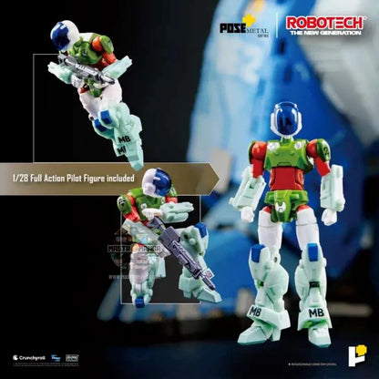 Pose+ Metal Series VAF-6C Combat Alpha Fighter Robotech: The New Generation