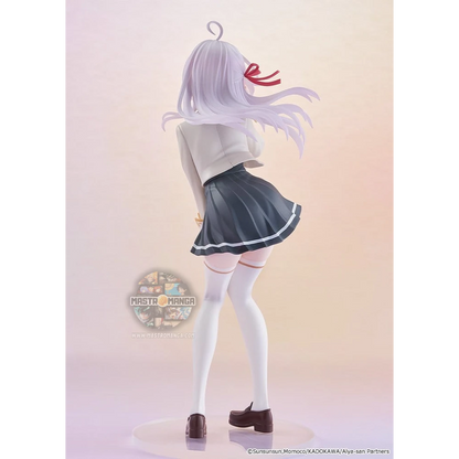 Figure Alisa Mikhailovna Kujou Alya POP UP PARADE L Good Smile Company in uniforme scolastica con posa elegante