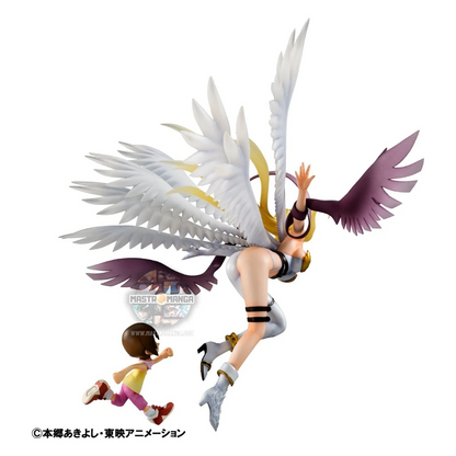 Statua G.E.M. Series Angewomon e Hikari Yagami Digimon Adventure Rerun Megahouse