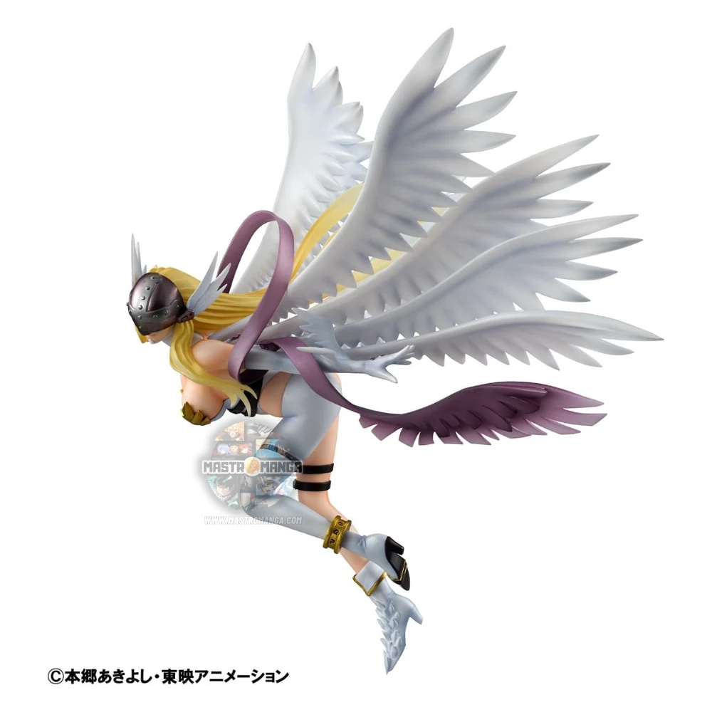 Statua G.E.M. Series Angewomon e Hikari Yagami Digimon Adventure Rerun Megahouse