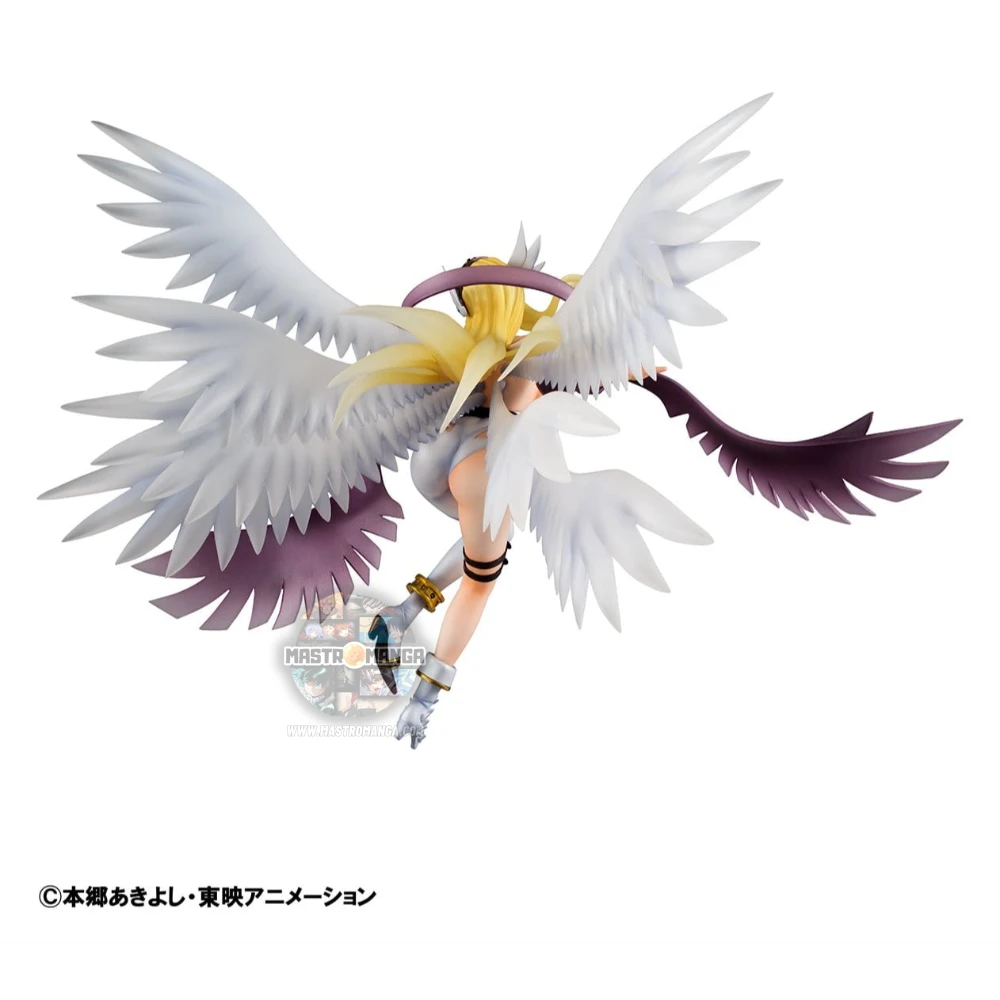 Statua G.E.M. Series Angewomon e Hikari Yagami Digimon Adventure Rerun Megahouse