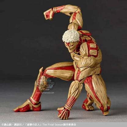 Armored Titan Reiner Braun Attack On Titan Revoltech Amazing Yamaguchi Re-Release