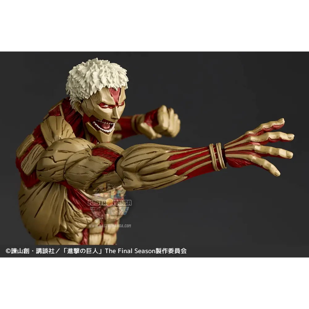 Armored Titan Reiner Braun Attack On Titan Revoltech Amazing Yamaguchi Re-Release
