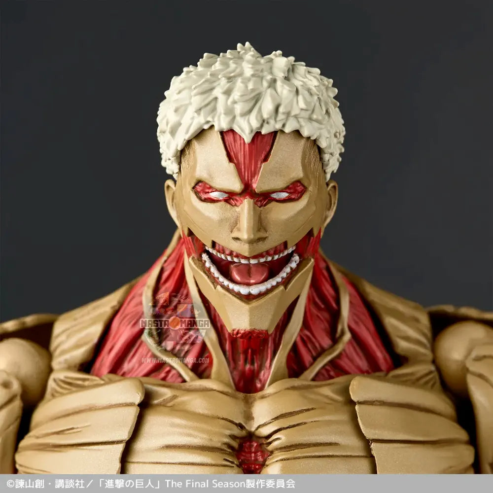 Armored Titan Reiner Braun Attack On Titan Revoltech Amazing Yamaguchi Re-Release