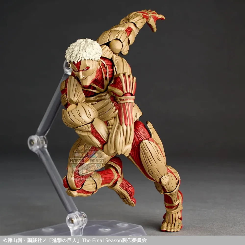 Armored Titan Reiner Braun Attack On Titan Revoltech Amazing Yamaguchi Re-Release