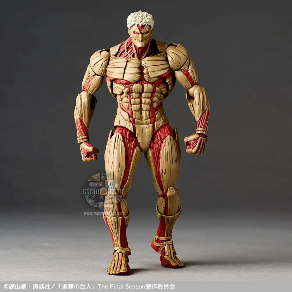Armored Titan Reiner Braun Attack On Titan Revoltech Amazing Yamaguchi Re-Release
