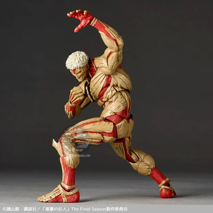 Armored Titan Reiner Braun Attack On Titan Revoltech Amazing Yamaguchi Re-Release