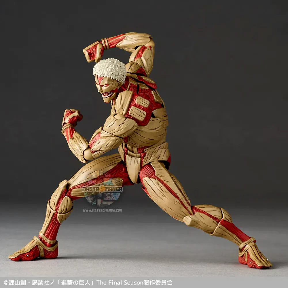 Armored Titan Reiner Braun Attack On Titan Revoltech Amazing Yamaguchi Re-Release