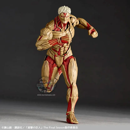 Armored Titan Reiner Braun Attack On Titan Revoltech Amazing Yamaguchi Re-Release