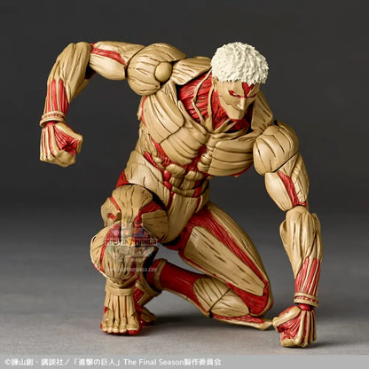 Armored Titan Reiner Braun Attack On Titan Revoltech Amazing Yamaguchi Re-Release