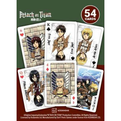 Attack On Titan Playing Cards