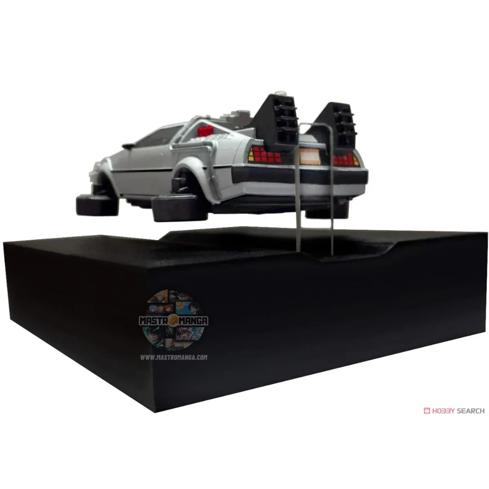 Time Machine Floating Back to the Future 2 Metro K - Replica da collezione ufficiale della leggendaria DeLorean volante con ruote in modalità volo